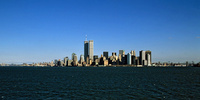 Manhattan Skyline in 1999