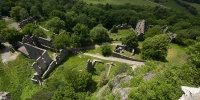 Hohentwiel Fortress,  lower part of the castle