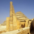 Saqqara, temple at the Djoser complex 