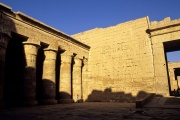 Medinet Habu, first courtyard 