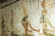 Deir el Medina, Temple of Hathor, relief 