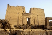 Edfu, pylon of the temple