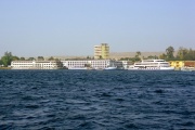 Cruise ships in Aswan