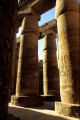 Karnak temple, in the hypostyle hall