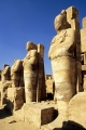 Karnak temple, row of statues