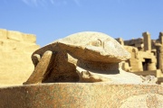 Karnak temple, scarab