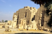 Karnak temple, one of the many pylons