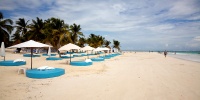 Beach scene, Tulum