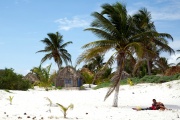 Beach scene, Tulum