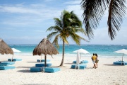 Beach scene, Tulum