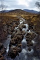 The river Ba, Rannoch Moor 